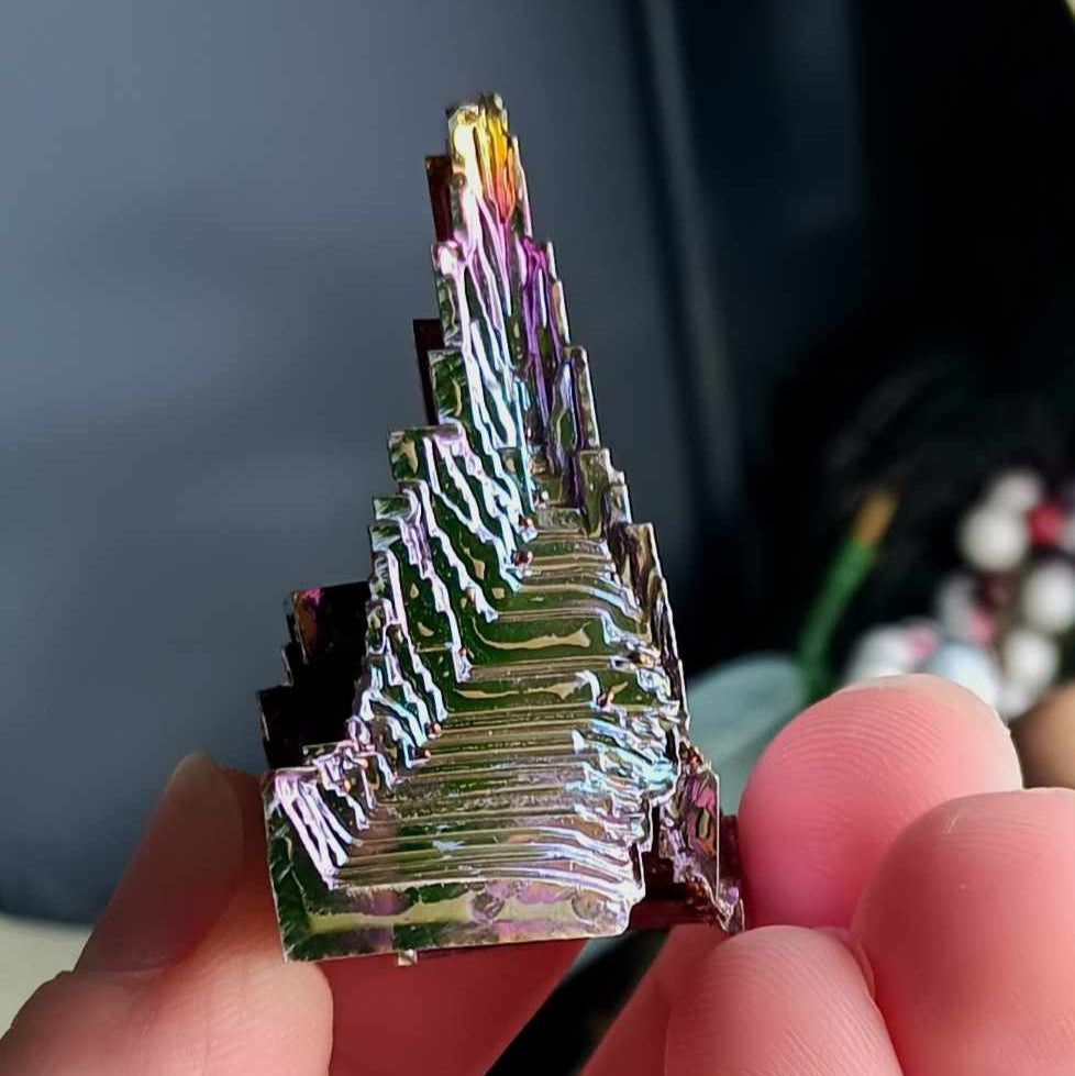 Brand New Obelisk: Bismuth Rainbow Titanium 2 Inches