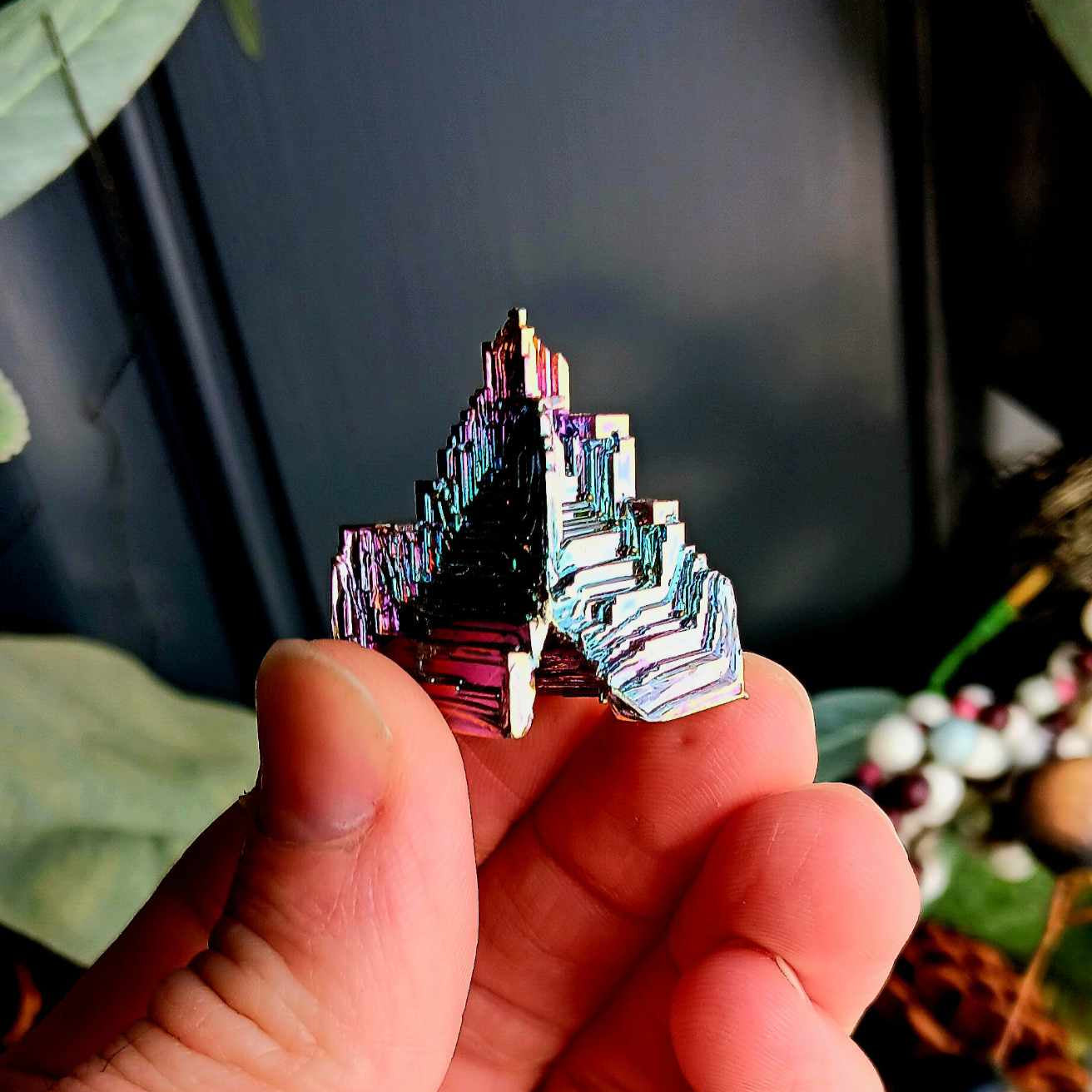 Obelisk: Bismuth Titanium 1.25 Inches