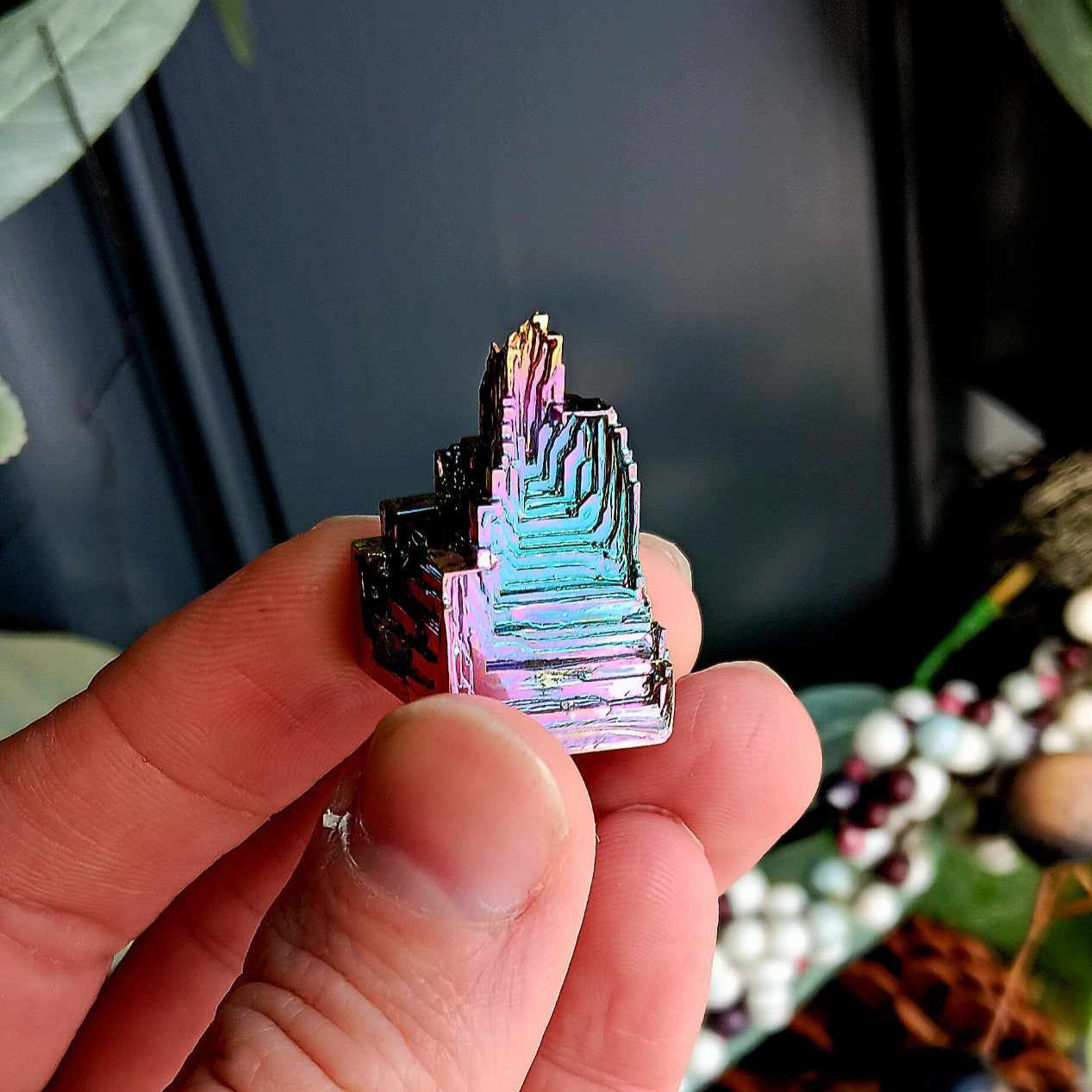 Obelisk: Bismuth Titanium 1.25 Inches