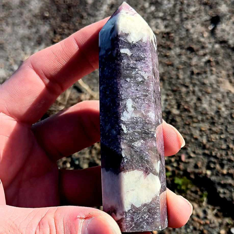 Obelisk: Pink Tourmaline 4 Inches