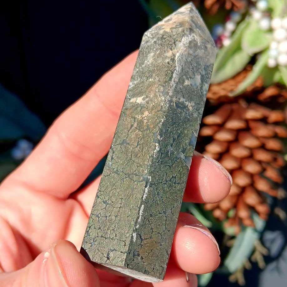 Obelisk: Pyrite "Fools Gold" 3.5 Inches