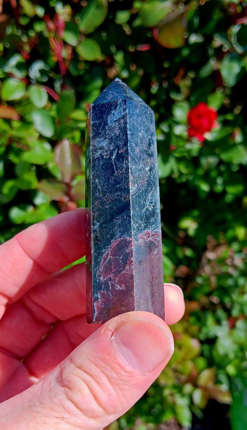 Brand New Obelisk: Garnet 3.25 Inches
