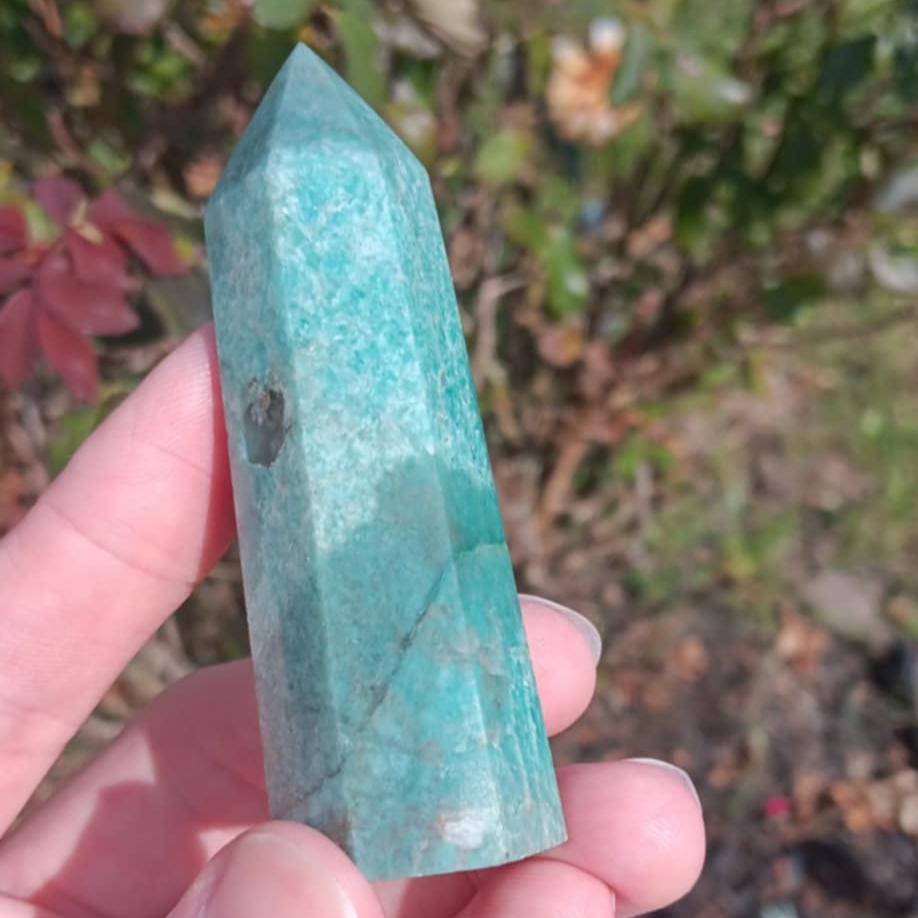 Obelisk: Amazonite 3.25 Inches