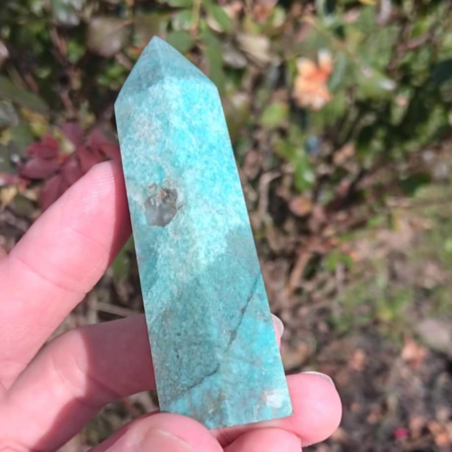 Obelisk: Amazonite 3.25 Inches