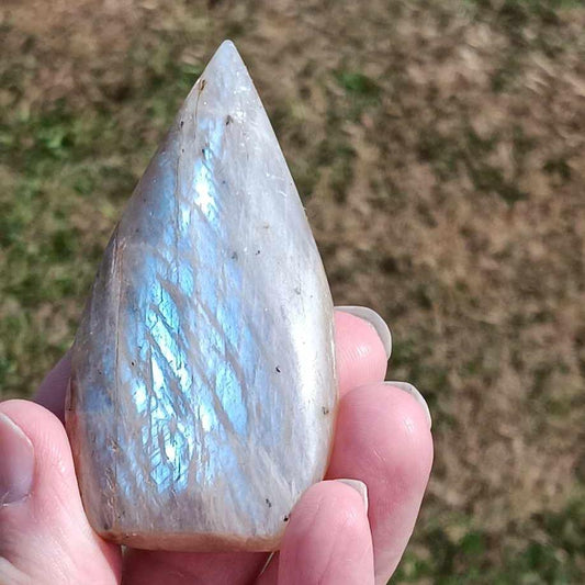 Brand New: Flash Moonstone Teardrop 3 inches