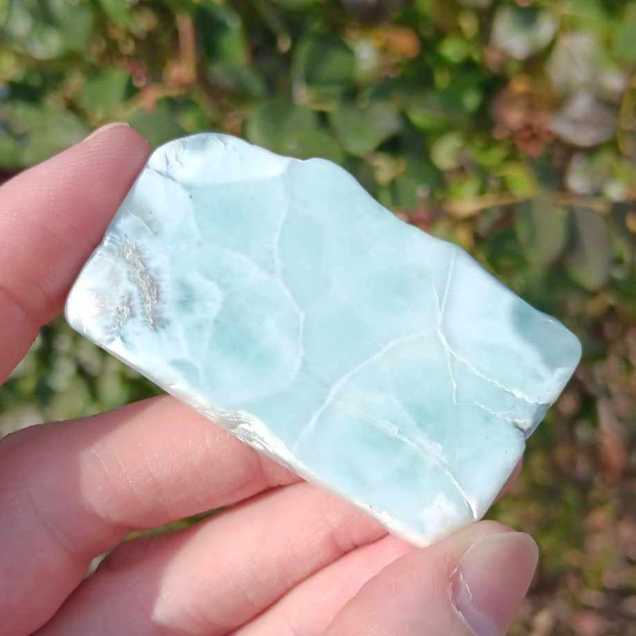 Larimar Slab Gloss Polish Light Blue 42 grams