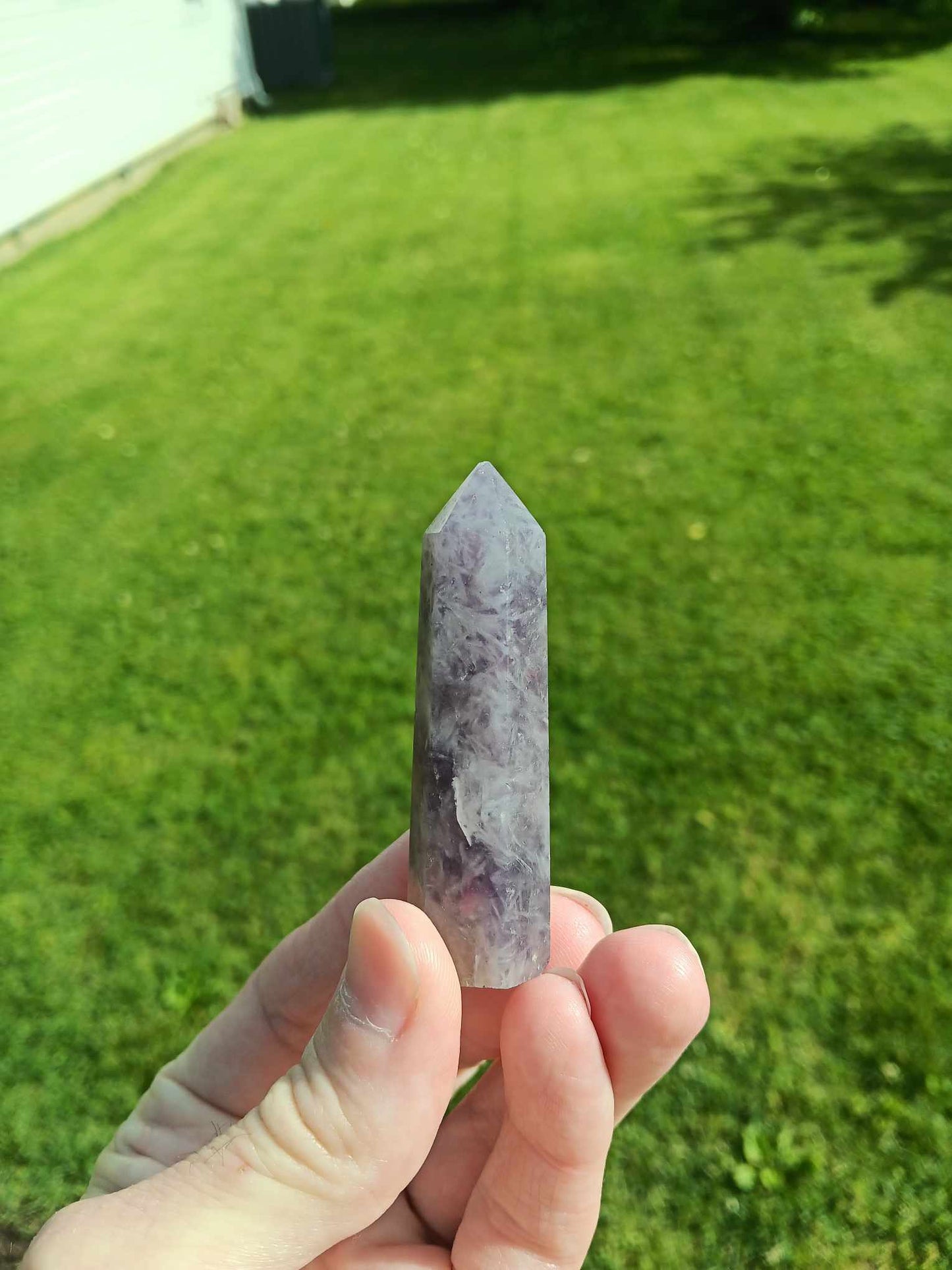 Obelisk: Unicorn Stone 2.5 Inches