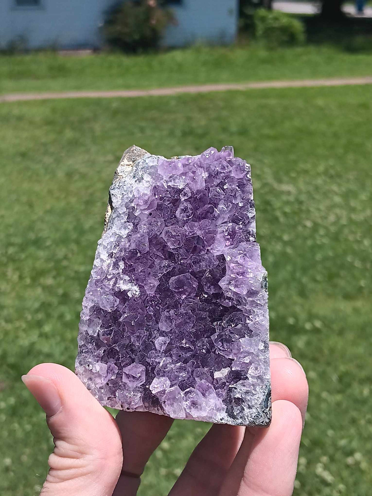 Amethyst Large Free Standing Cluster