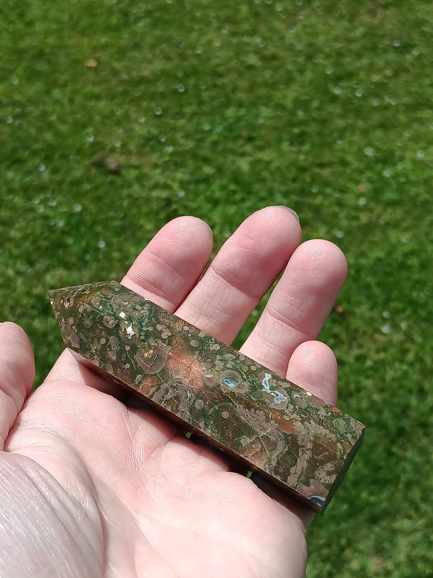 Obelisk: Kambaba Jasper 4 Inches