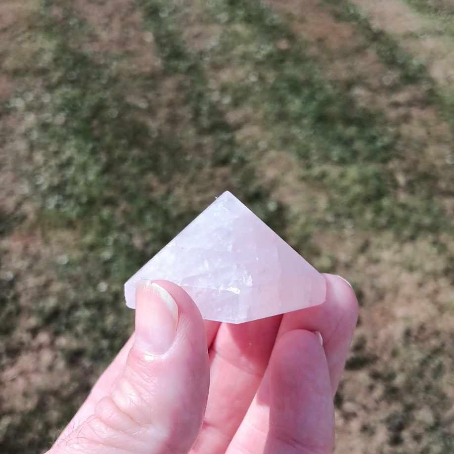 Pyramid: Rose Quartz