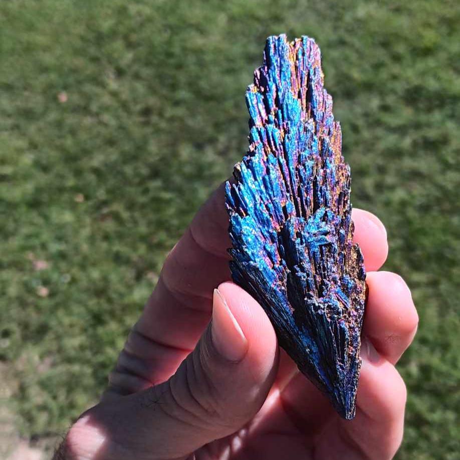 Brand New: Bismuth Titanium "Angel Aura" Wing/Blade 3.5 Inches