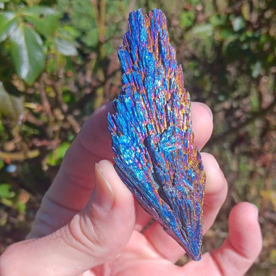 Brand New: Bismuth Titanium "Angel Aura" Wing/Blade 3.5 Inches