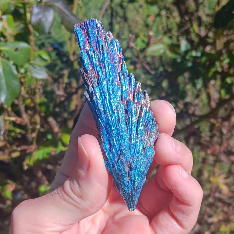 Brand New: Bismuth Titanium "Angel Aura" Wing/Blade 3.5 Inches