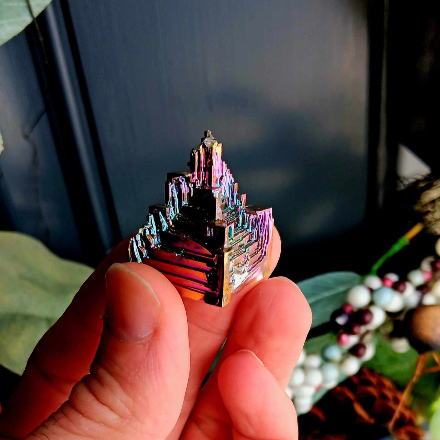 Obelisk: Bismuth Titanium 1.25 Inches