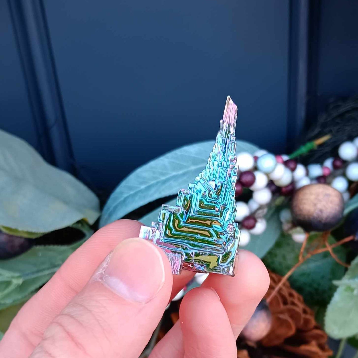 Brand New: Bismuth Titanium Wide Alien Staircase 2 Inches
