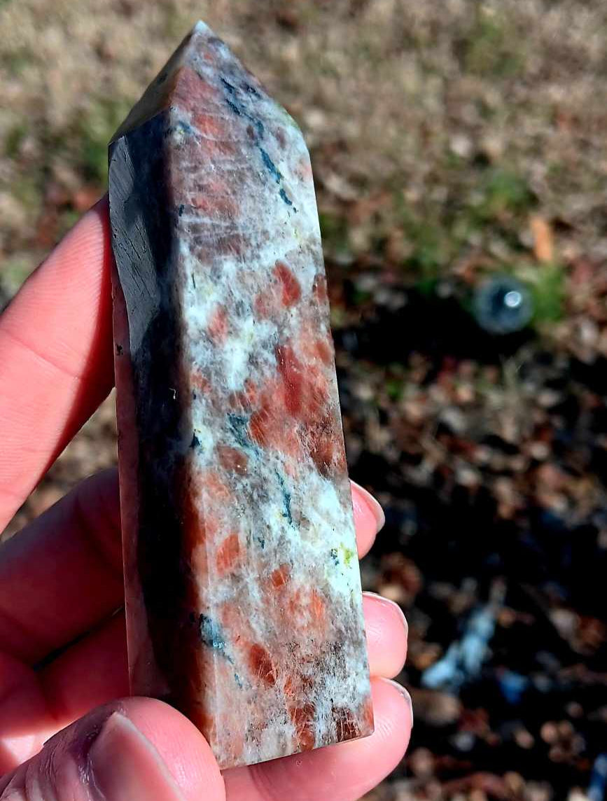 Obelisk: Yooperlite 4 Inches