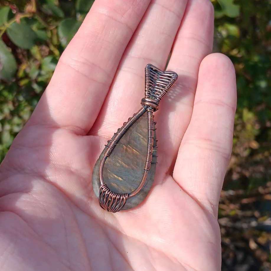 Pendant: Flash Labradorite