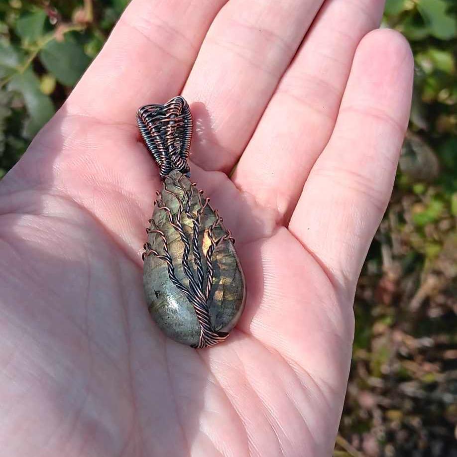 Pendant: Flash Labradorite