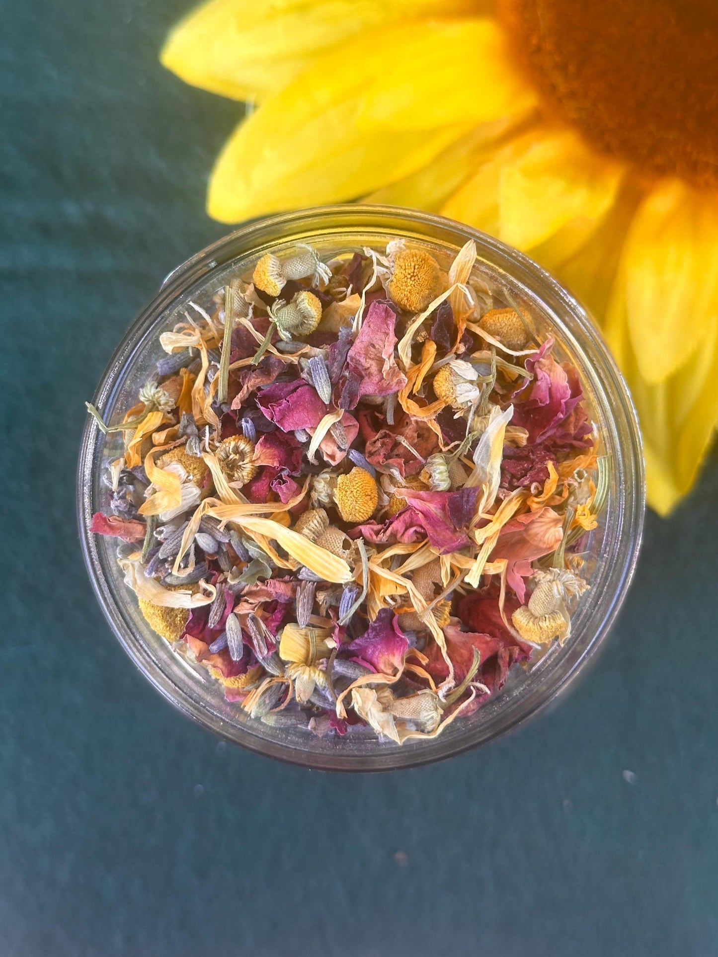Garden Tea Blend: Rose, Chamomile, Lavender 2.5 Ounce Bags